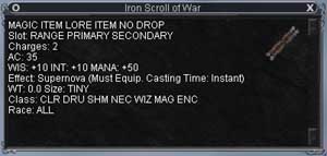 Iron Scroll of War